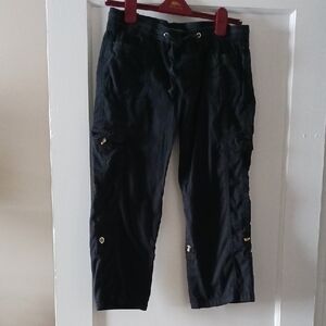 London Fog Black Cargo Pants